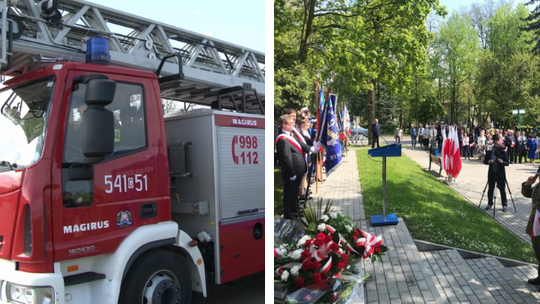 Tczew: Piknik strażacki i uroczystości w 228. rocznicę uchwalenia Konstytucji 3 Maja