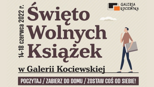 Tczew: Święto Wolnych Książek w galerii handlowej