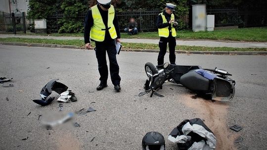 Tczew: Wypadek na skrzyżowaniu ulic 30 Stycznia i Bema. Policjanci ustalają okoliczności