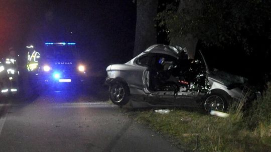Tragiczny wypadek koło Starogardu Gdańskiego: Zginął 20-letni kierowca