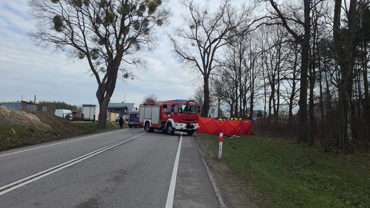 Tragiczny wypadek na DK 22 w Zabagnie