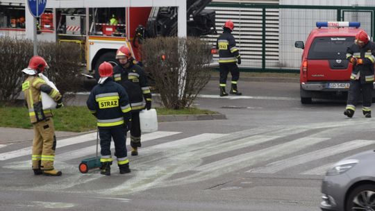 Trudny poniedziałek na drogach powiatu tczewskiego