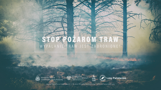 Trwa akcja "Stop pożarom traw"