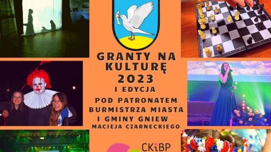 Trwa nabór w gniewskim konkursie "Granty na kulturę"