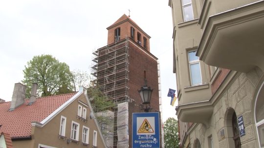 Trwa renowacja tczewskiej fary