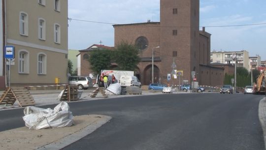 Ulicą Gdańską w Tczewie można jechać w obu kierunkach, ale to jeszcze nie koniec prac