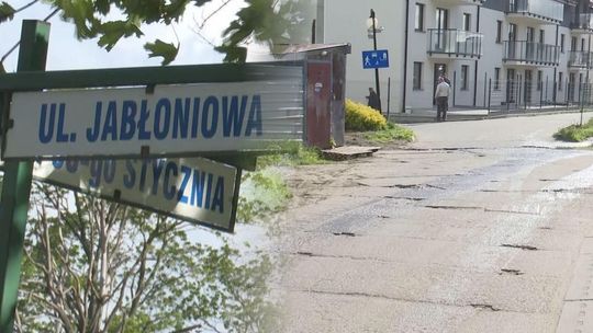 Ulica Jabłoniowa w Tczewie do pilnego remontu? Prezydent zapowiada konsultacje