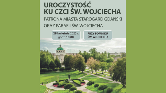 Starogard Gdański uczci św. Wojciecha