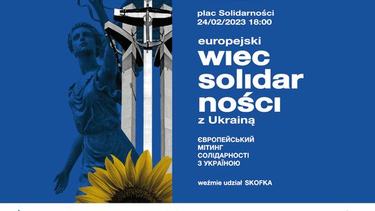 W piątek odbędzie się wiec solidarności z Ukrainą w Gdańsku