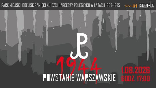 W sobotę 82. rocznica wybuchu Powstania Warszawskiego
