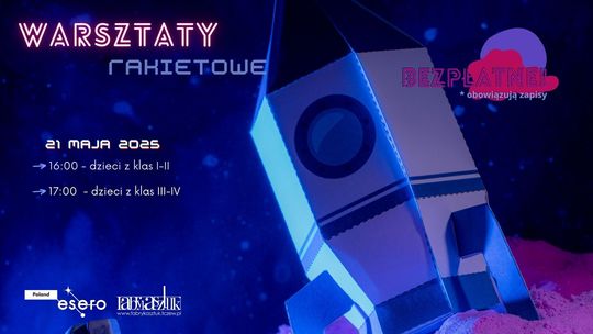 Warsztaty rakietowe w Fabryce Sztuk. Gościem Rafał Deska