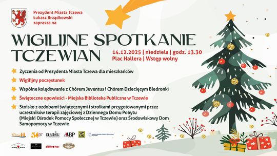 14 grudnia odbędzie się Spotkanie Wigilijne Tczewian