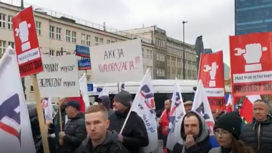 Właściciele stacji diagnostycznych z naszego regionu protestowali w Warszawie