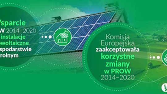 Wsparcie na zieloną energię w gospodarstwie rolnym