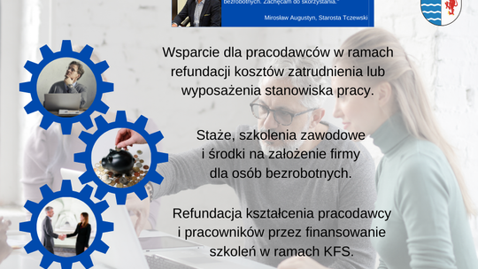 Wsparcie przedsiębiorców i osób bezrobotnych. Powiatowy Urząd Pracy zachęca do współpracy