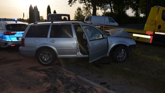 Wypadek w Rzeżęcinie. Nietrzeźwy kierujący bez uprawnień i OC