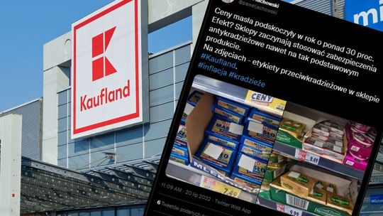 Zabezpieczenia na kostkach masła. Tak jeden z supermarketów odstrasza złodziei 