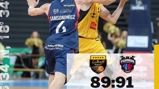 Zacięta walka na inaugurację sezonu w Sopocie: Trefl Sopot - Twarde Pierniki Toruń 89:91 [RELACJA]