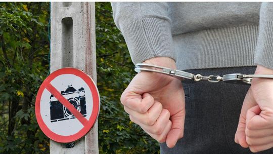 Zakaz fotografowania. Już jest wszystko jasne. Tu musisz schować aparat