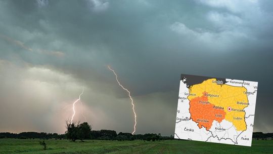 Załamanie pogody. Sprawdź, gdzie będą burze, a gdzie upały