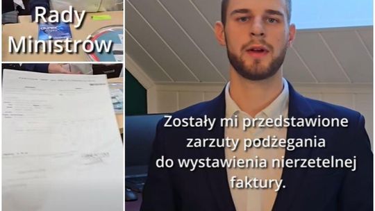 Żart z kancelarii premiera może skończyć się więzieniem. Trzy lata za fakturę na prezerwatywy
