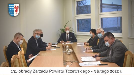 Zarząd Powiatu Tczewskiego ruszył do pracy