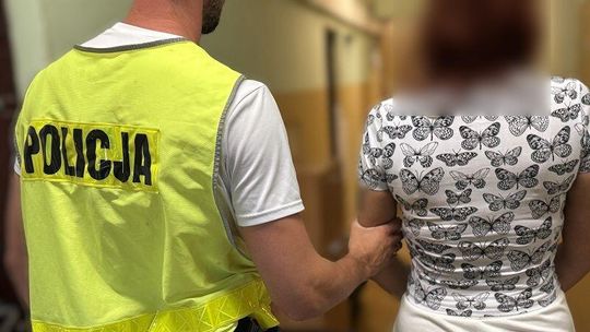 Zatrzymana na hulajnodze z narkotykami