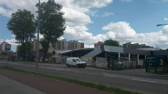 Zawalenie się budowy nowego marketu. Nie ma poszkodowanych. Budowa wstrzymana