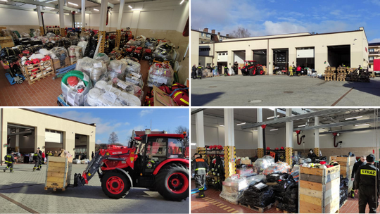 Zbiórka sprzętu dla strażaków z Ukrainy