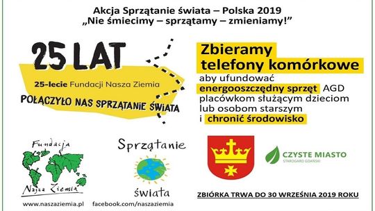 Zbiórka zużytych i niepotrzebnych telefonów komórkowych