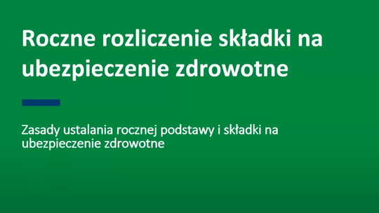 ZUS szkoli w domu. Sprawdź, jak rozliczać składkę zdrowotną