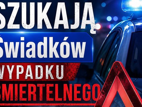 Policja szuka świadków śmiertelnego wypadku w Narkowach