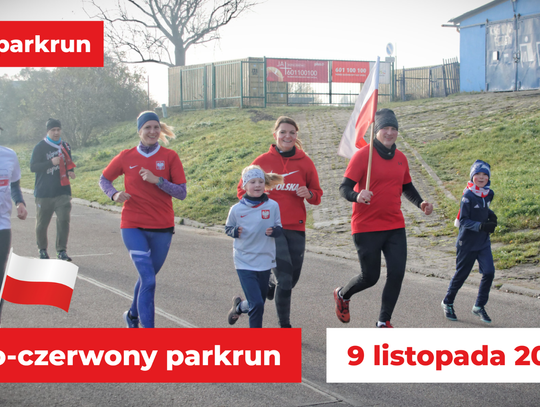 Najlepszy pomysł na sobotni poranek? Biało-czerwony parkrun!