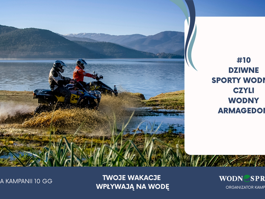 Grzech #10: „dziwne sporty wodne”. Dlaczego dla ekosystemu to armagedon