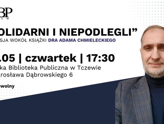 Historia „Solidarności” na nowo: Dr Adam Chmielecki gościem tczewskiej biblioteki