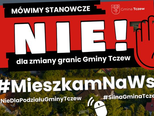 Jednogłośny apel Rady Gminy Tczew w sprawie zmian granic administracyjnych