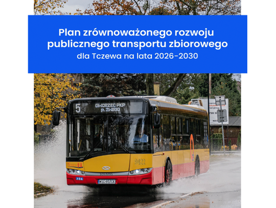 Konsultacje społeczne w Tczewie: nowy plan transportu miejskiego na lata 2026–2030