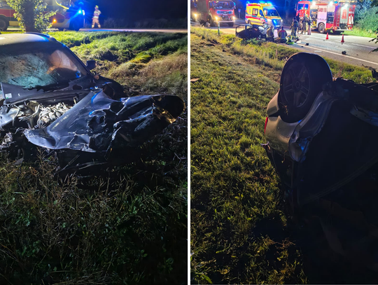 Tragiczny wypadek w Narkowach: Dwie osoby nie żyją, cztery zostały ranne