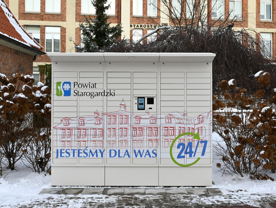 Nowoczesny urzędomat w Starogardzie Gdańskim. Odbiór dokumentów o dowolnej porze