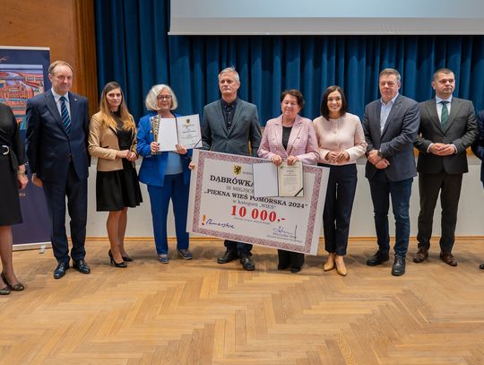 Piękno wsi docenione. Dąbrówka Tczewska nagrodzona