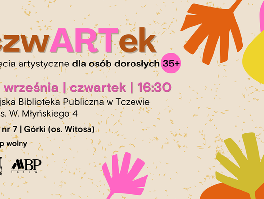 Relaks dla dorosłych. Cykl warsztatów „czwARTek” w Miejskiej Bibliotece Publicznej