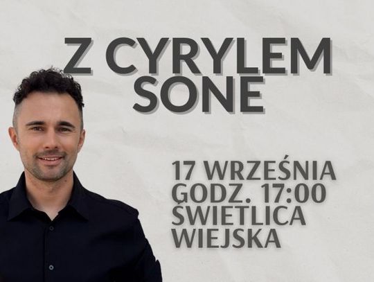 Spotkanie z autorem bestsellerowych kryminałów i prokuratorem w jednym. Cyryl Sone w Swarożynie