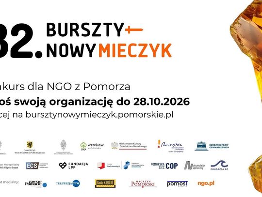 Szukają bursztynów Pomorza. Rusza 32. edycja Konkursu Bursztynowego Mieczyka
