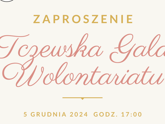 Tczewska Gala Wolontariatu już 5 grudnia