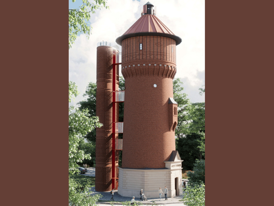 Rewitalizacja Wieży Ciśnień: kolejny krok to projekt budowlany i pozwolenie na budowę