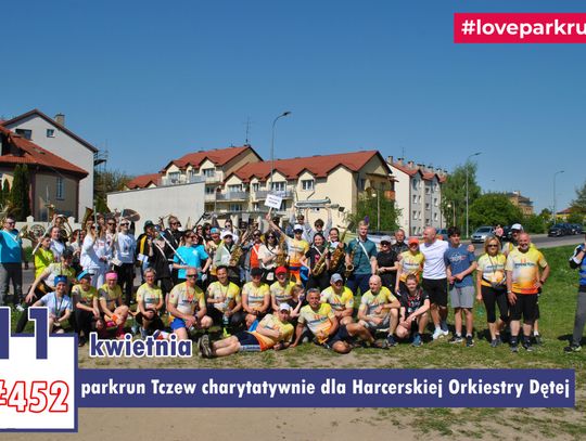 Biegniemy, maszerujemy i wspieramy Harcerską Orkiestrę Dętą
