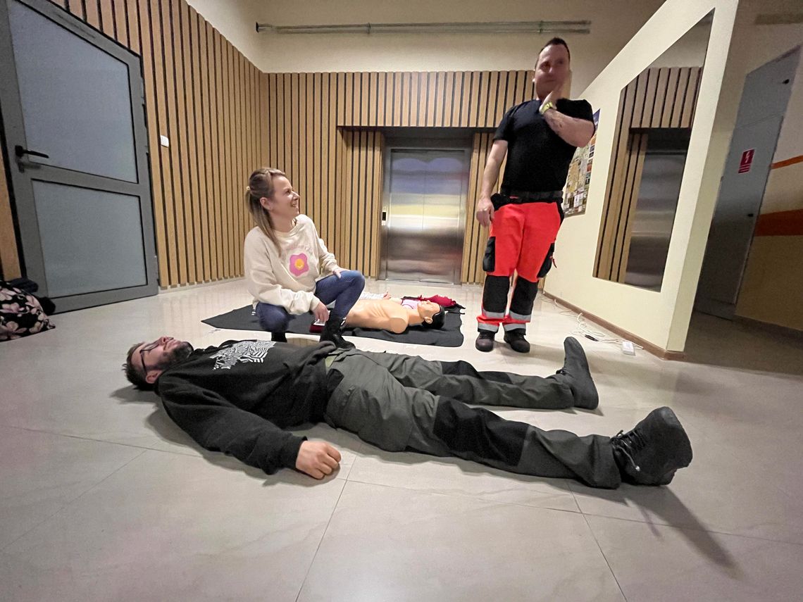 "Uczymy się całe życie”. Relacja ze szkolenia z pierwszej pomocy w Tczewie