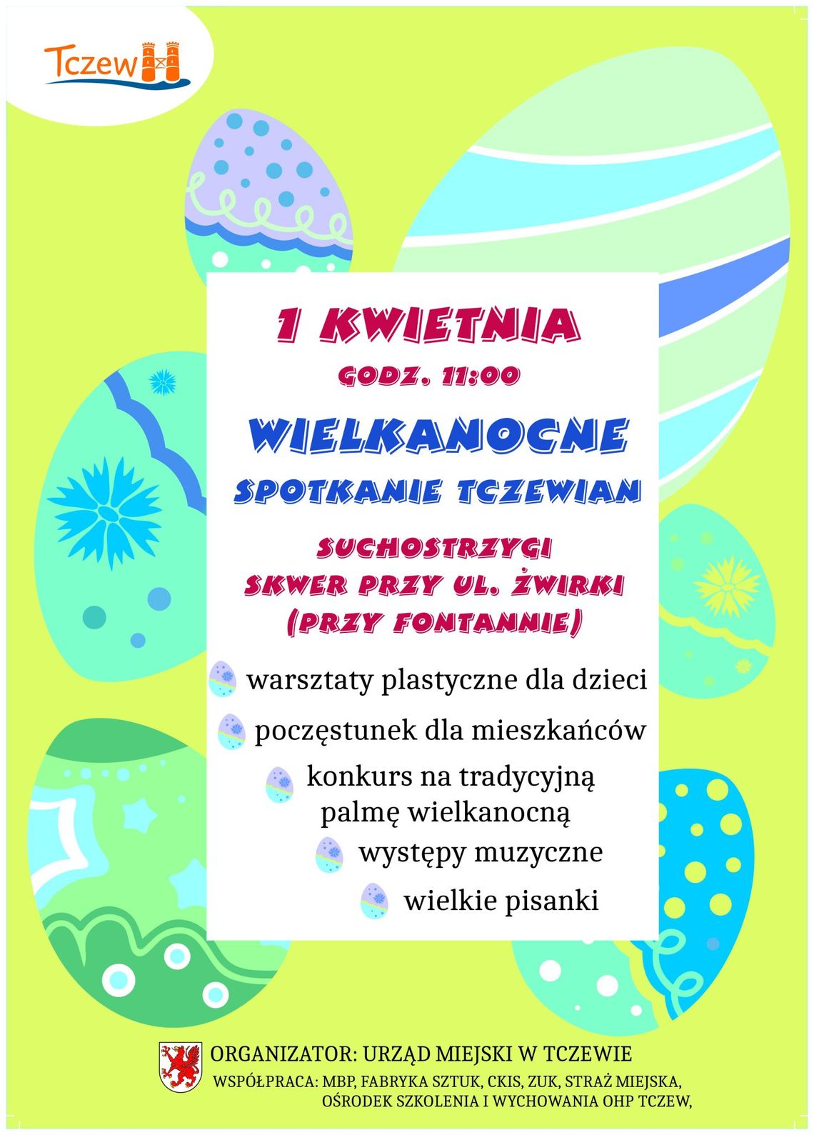 1 kwietnia odbędzie się wielkanocne spotkanie Tczewian