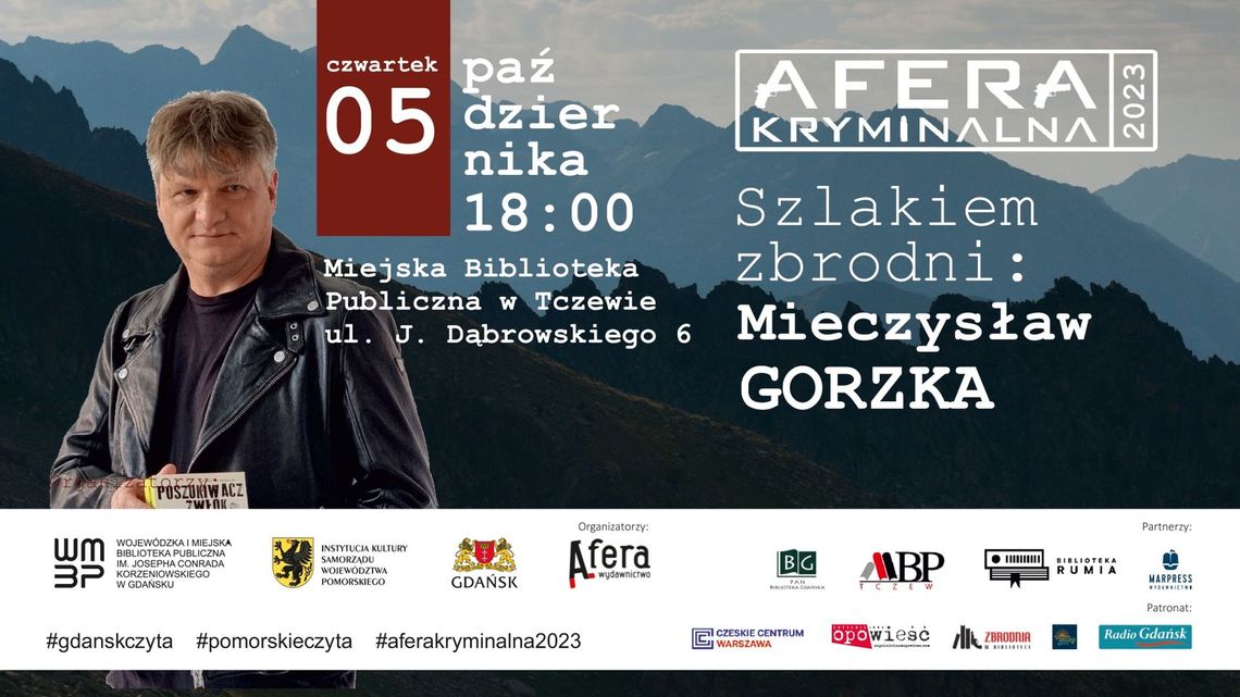 "Afera Kryminalna" w Miejskiej Bibliotece Publicznej w Tczewie