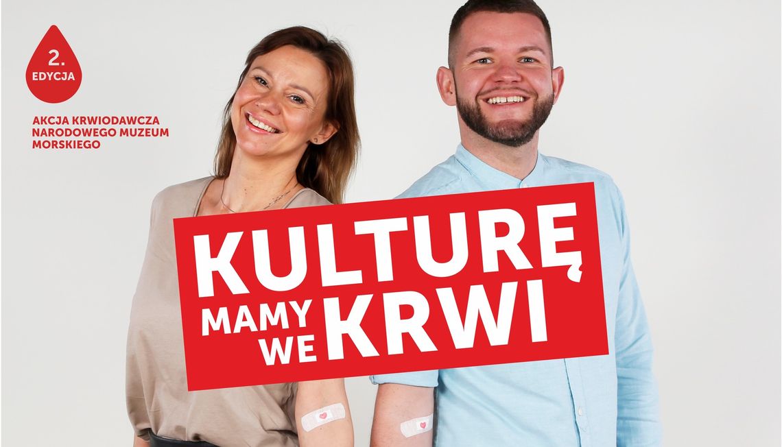 Oni kulturę mają we krwi! Akcja krwiodawstwa pracowników kultury z Gdańska